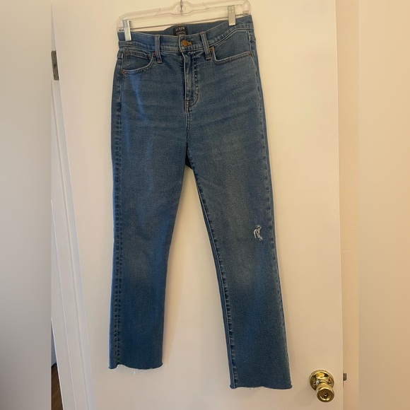 J. Crew Denim - J. Crew Factory Essential Straight Leg Blue Jeans